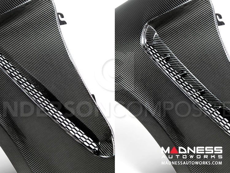 Ford Mustang Front Fenders Anderson Composites Carbon Fiber Set